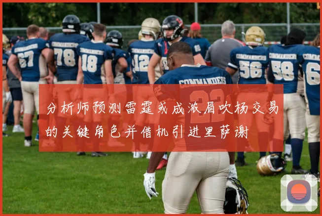 分析师预测雷霆或成浓眉吹杨交易的关键角色并借机引进里萨谢